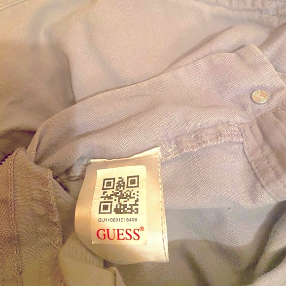 GUESS Men’s cargo Shorts Size 34 - Picture 4 of 6
